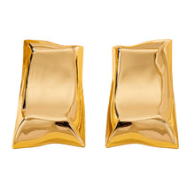 Load image into Gallery viewer, Thick Rectangular Earrings