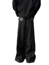 Load image into Gallery viewer, Pop Out Leather Zipper Pants-Modern Baby Las Vegas