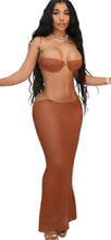 Load image into Gallery viewer, Knit Hollow Out Chain Dress Set-Modern Baby Las Vegas