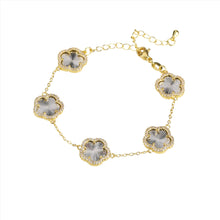 Load image into Gallery viewer, Diamond Floral Gold-Plated Jewelry-Modern Baby Las Vegas