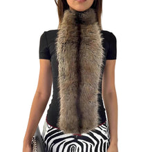 Load image into Gallery viewer, Mesh Fur Patch Bodysuit