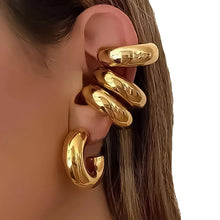 Load image into Gallery viewer, Thick Round Ear Cuffs