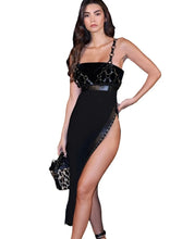 Load image into Gallery viewer, Hollow Out Leather Bandage Dress-Modern Baby Las Vegas