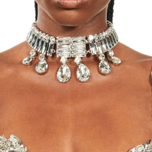 Load image into Gallery viewer, Large Crystal Choker Necklace-Modern Baby Las Vegas