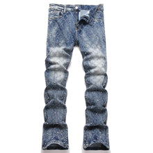 Load image into Gallery viewer, Crystal Boot Cut Denim Jeans