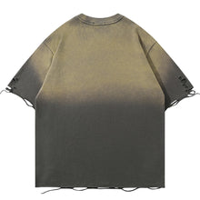 Load image into Gallery viewer, Distressed Ombre Letter Star T-Shirt-Modern Baby Las Vegas