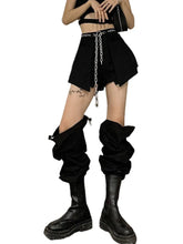 Load image into Gallery viewer, Y2k Hollow Out Slit Design Chain Denim Jeans-Modern Baby Las Vegas