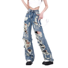 Load image into Gallery viewer, Ripped Boyfriend Jeans-Modern Baby Las Vegas