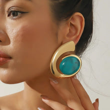 Load image into Gallery viewer, Color Spiral Earrings