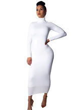 Load image into Gallery viewer, Turtleneck Maxi Dress-Modern Baby Las Vegas