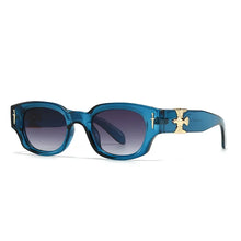 Load image into Gallery viewer, Luxury Square Gold Eagle Sunglasses-Modern Baby Las Vegas