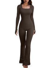 Load image into Gallery viewer, Square Neck Jumpsuit