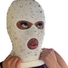 Load image into Gallery viewer, Colored Rhinestone Scully Mask