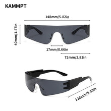Load image into Gallery viewer, Y2K Rimless Punk Sunglasses-Modern Baby Las Vegas