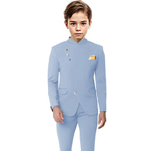 Load image into Gallery viewer, Solid Color Button Suit