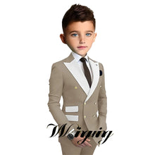 Load image into Gallery viewer, Double Breasted Blazer Suit-Modern Baby Las Vegas