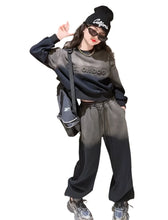 Load image into Gallery viewer, Ombre Letter Sweatsuit-Modern Baby Las Vegas
