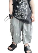 Load image into Gallery viewer, Rocker Denim Short Set-Modern Baby Las Vegas