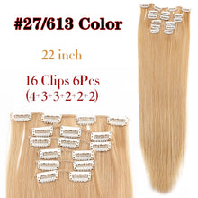 Load image into Gallery viewer, 6 Piece Synthetic Clip-In Hair Extensions-Modern Baby Las Vegas