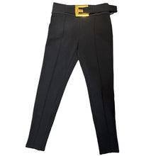 Load image into Gallery viewer, Gold Belt Buckle Pant Leggings