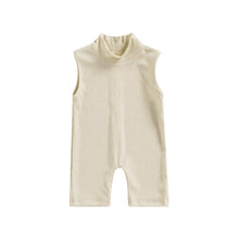 Load image into Gallery viewer, Sleeveless Ribbed Zipper Jumpsuit-Modern Baby Las Vegas