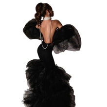 Load image into Gallery viewer, Puff Sleeve Mermaid Dress Set