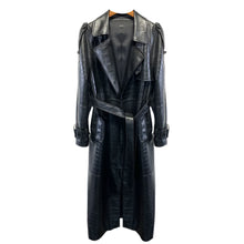 Load image into Gallery viewer, Croc Leather Coat-Modern Baby Las Vegas