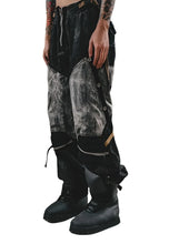 Load image into Gallery viewer, Deconstructed Large Pocket Cargo Pants-Modern Baby Las Vegas