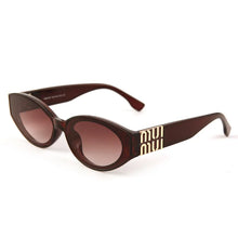 Load image into Gallery viewer, Oval Letter Sunglasses