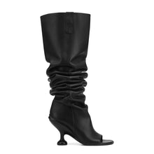 Load image into Gallery viewer, Open-Toe Slouchy Boots
