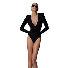 Load image into Gallery viewer, Deep V-Neck Bodysuit