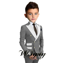 Load image into Gallery viewer, Double Breasted Blazer Suit-Modern Baby Las Vegas