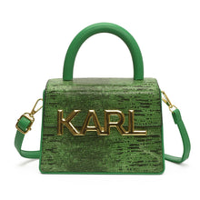 Load image into Gallery viewer, Gold Letter Handbag