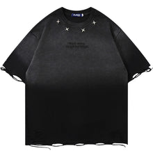 Load image into Gallery viewer, Distressed Ombre Letter Star T-Shirt-Modern Baby Las Vegas
