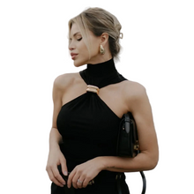 Load image into Gallery viewer, Gold Ring Sleeveless Top
