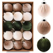 Load image into Gallery viewer, Luxury Velvet Christmas Tree Ornaments
