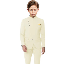 Load image into Gallery viewer, Solid Color Button Suit