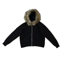 Load image into Gallery viewer, Fur Zipper Hoodie