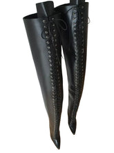 Load image into Gallery viewer, Over The Knee Lace Up Boots-Modern Baby Las Vegas