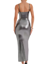 Load image into Gallery viewer, Metallic Liquid Dress-Modern Baby Las Vegas