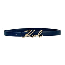 Load image into Gallery viewer, Gold Script Belt