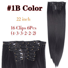 Load image into Gallery viewer, 6 Piece Synthetic Clip-In Hair Extensions-Modern Baby Las Vegas