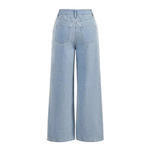 Load image into Gallery viewer, Pearl And Rhinestone Denim Jeans