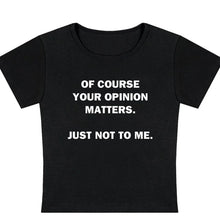 Load image into Gallery viewer, Fashion Letter T-Shirt-Modern Baby Las Vegas