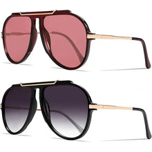 Load image into Gallery viewer, Big Frame Oval Sunglasses