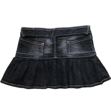 Load image into Gallery viewer, Retro Pink Letter Denim Skirt