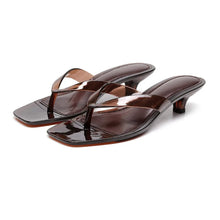 Load image into Gallery viewer, Jelly Kitten Heel Sandals