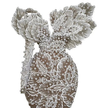Load image into Gallery viewer, 3D Floral Pearl Applique Dress-Modern Baby Las Vegas