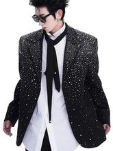 Load image into Gallery viewer, Crystal Speckled Blazer Jacket