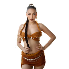Load image into Gallery viewer, Crochet Rope Beaded Skirt Set-Modern Baby Las Vegas
